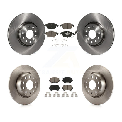 [Avant + Arrière] Kit de Disque et plaquette (céramique) de frein pour Volkswagen CC GTI Passat Audi A3 Quattro K8C-100737