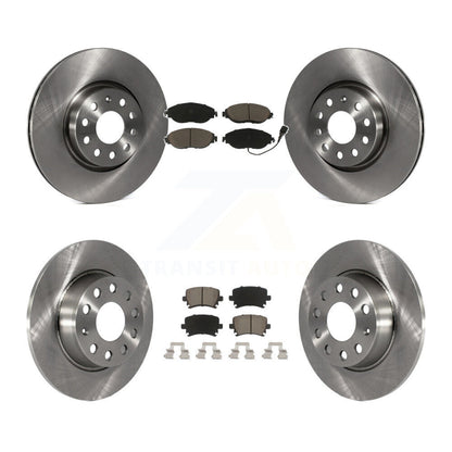 [Avant + Arrière] Kit de Disque et plaquette (céramique) de frein pour 2015 Volkswagen GTI avec Performance Package K8C-100742