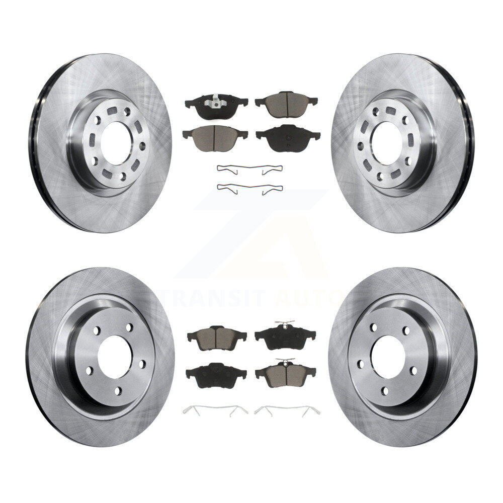 [Avant + Arrière] Kit de Disque et plaquette (céramique) de frein pour Mazda 5 K8C-100743