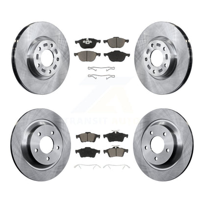 [Avant + Arrière] Kit de Disque et plaquette (céramique) de frein pour Mazda 5 K8C-100743