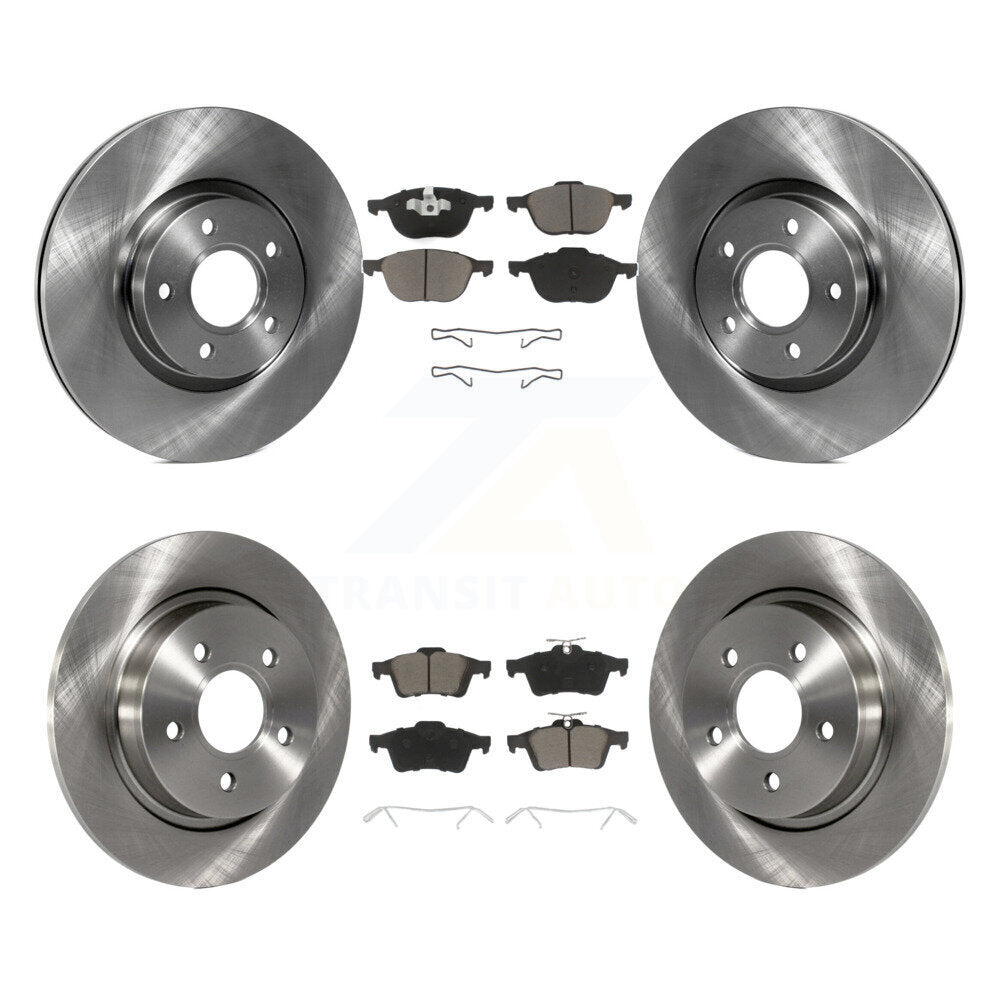 [Avant + Arrière] Kit de Disque et plaquette (céramique) de frein pour Volvo S40 C70 C30 V50 K8C-100744