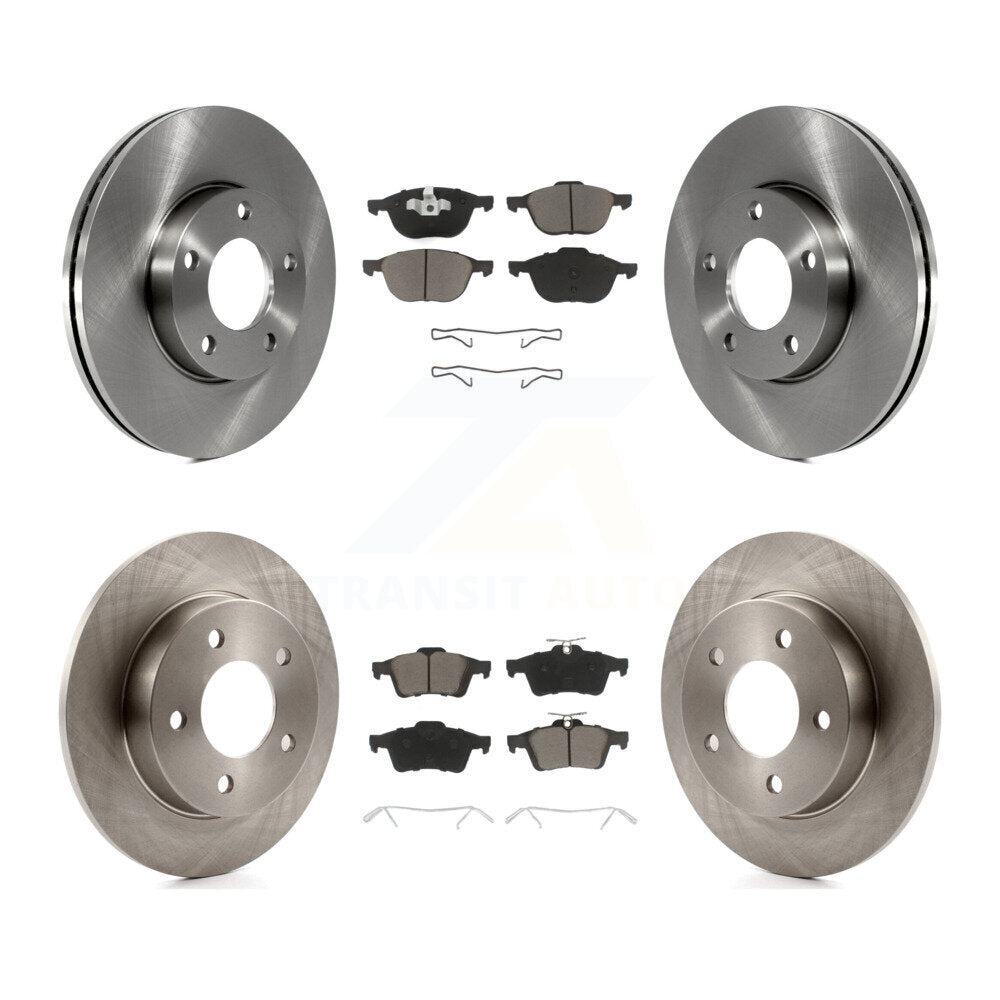[Avant + Arrière] Kit de Disque et plaquette (céramique) de frein pour Mazda 3 Sport K8C-100745