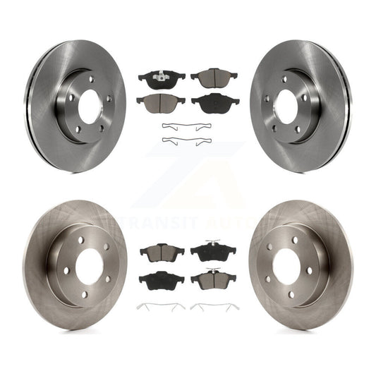 [Avant + Arrière] Kit de Disque et plaquette (céramique) de frein pour Mazda 3 Sport K8C-100745