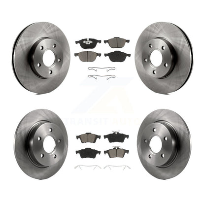 [Avant + Arrière] Kit de Disque et plaquette (céramique) de frein pour Ford Focus K8C-100747