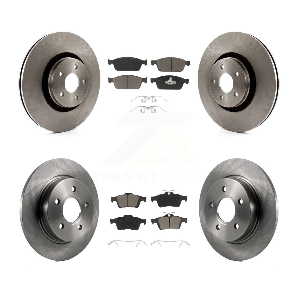 [Avant + Arrière] Kit de Disque et plaquette (céramique) de frein pour Ford Focus ST K8C-100748