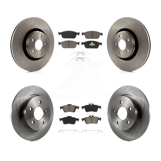 [Avant + Arrière] Kit de Disque et plaquette (céramique) de frein pour Ford Focus ST K8C-100748
