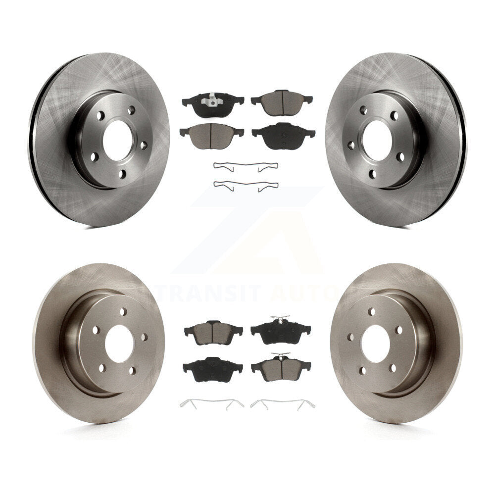 [Avant + Arrière] Kit de Disque et plaquette (céramique) de frein pour Ford C-Max K8C-100750