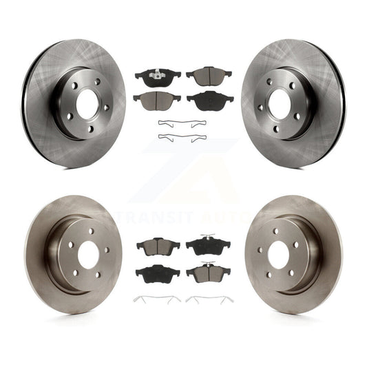 [Avant + Arrière] Kit de Disque et plaquette (céramique) de frein pour Ford C-Max K8C-100750
