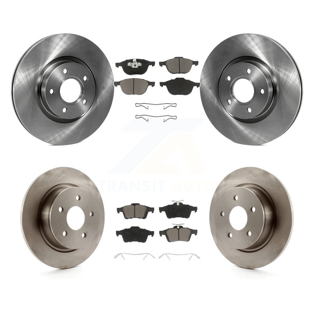 [Avant + Arrière] Kit de Disque et plaquette (céramique) de frein pour Ford Escape C-Max K8C-100751