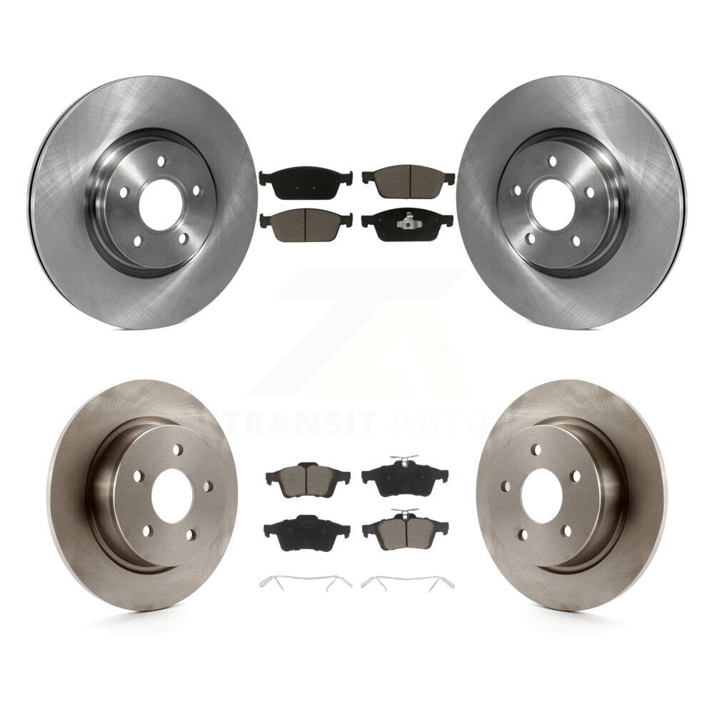 [Avant + Arrière] Kit de Disque et plaquette (céramique) de frein pour Ford Escape Connect K8C-100752