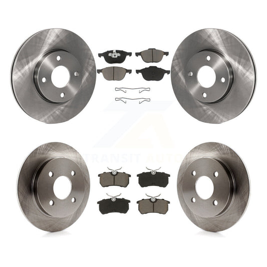 [Avant + Arrière] Kit de Disque et plaquette (céramique) de frein pour 2005-2007 Ford Focus rear brakes K8C-100753