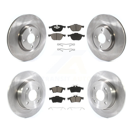 [Avant + Arrière] Kit de Disque et plaquette (céramique) de frein pour 2018-2021 Ford EcoSport FWD K8C-100754