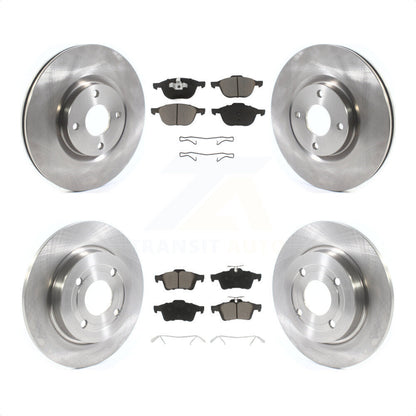 [Avant + Arrière] Kit de Disque et plaquette (céramique) de frein pour 2018-2022 Ford EcoSport AWD K8C-100755 par Transit Auto