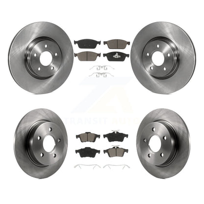 [Avant + Arrière] Kit de Disque et plaquette (céramique) de frein pour Ford Focus ST K8C-100758