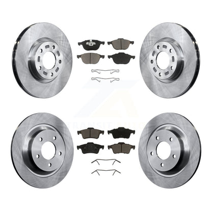 [Avant + Arrière] Kit de Disque et plaquette (céramique) de frein pour 2006 Mazda 5 To 02 06 K8C-100759