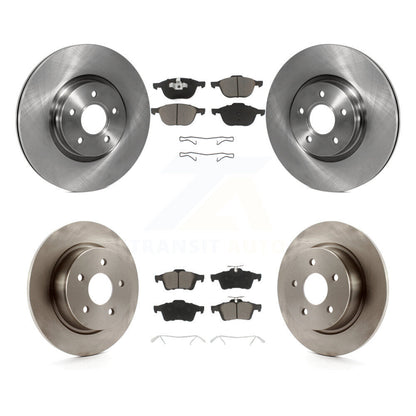 [Avant + Arrière] Kit de Disque et plaquette (céramique) de frein pour 2014 Ford Connect 104.8" wheel base K8C-100760