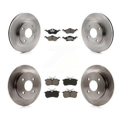 [Avant + Arrière] Kit de Disque et plaquette (céramique) de frein pour Ford Focus K8C-100762