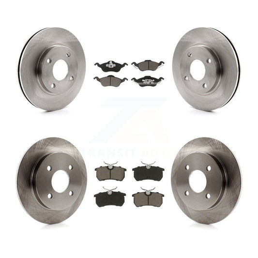 [Avant + Arrière] Kit de Disque et plaquette (céramique) de frein pour Ford Focus K8C-100762