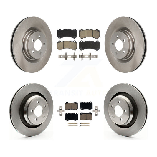 [Avant + Arrière] Kit de Disque et plaquette (céramique) de frein pour Dodge Challenger Charger K8C-100763