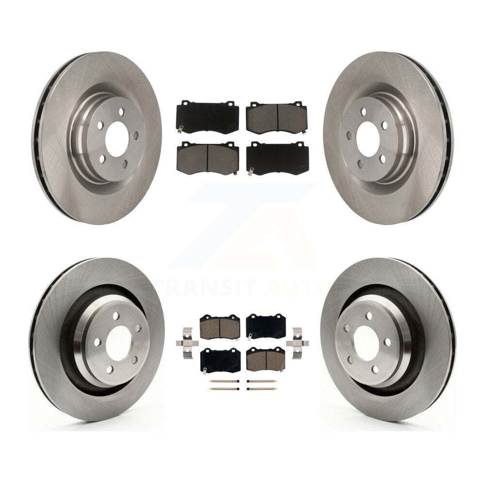 [Avant + Arrière] Kit de Disque et plaquette (céramique) de frein pour Dodge Charger Chrysler 300 Challenger Magnum K8C-100765