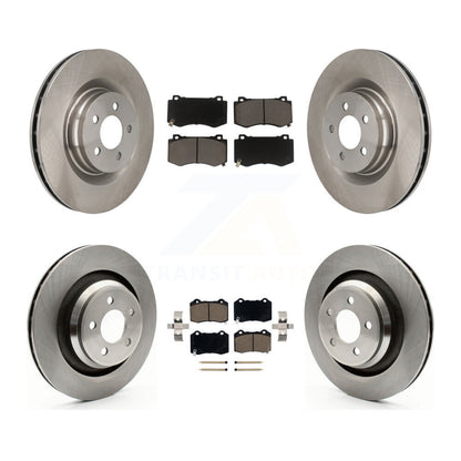 [Avant + Arrière] Kit de Disque et plaquette (céramique) de frein pour Dodge Charger Chrysler 300 Challenger Magnum K8C-100765