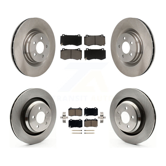 [Avant + Arrière] Kit de Disque et plaquette (céramique) de frein pour Dodge Charger Chrysler 300 Challenger Magnum K8C-100765