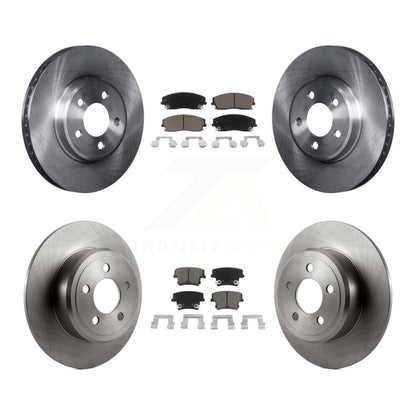 [Avant + Arrière] Kit de Disque et plaquette (céramique) de frein pour Dodge Charger Chrysler 300 Challenger Magnum K8C-100766