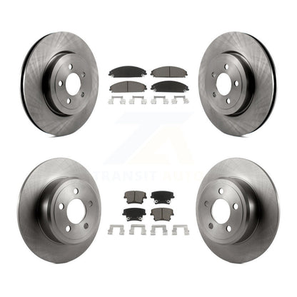 [Avant + Arrière] Kit de Disque et plaquette (céramique) de frein pour 2005-2006 Chrysler 300 AWD avec 3.5L K8C-100767