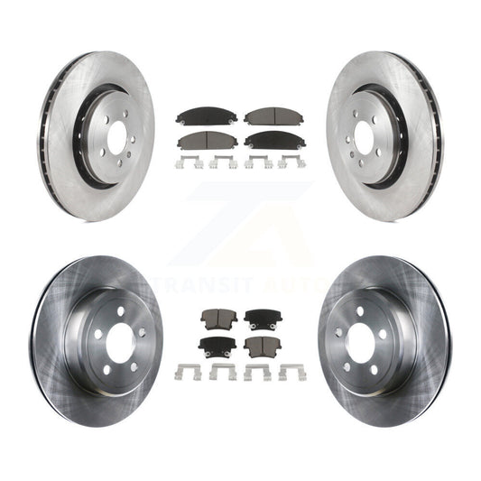 [Avant + Arrière] Kit de Disque et plaquette (céramique) de frein pour Dodge Charger avec 355mm Diameter Rotor K8C-100769
