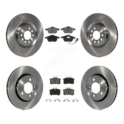 [Avant + Arrière] Kit de Disque et plaquette (céramique) de frein pour Volkswagen Golf Audi TT Quattro K8C-100772