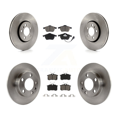 [Avant + Arrière] Kit de Disque et plaquette (céramique) de frein pour Volkswagen Beetle Jetta Golf K8C-100775