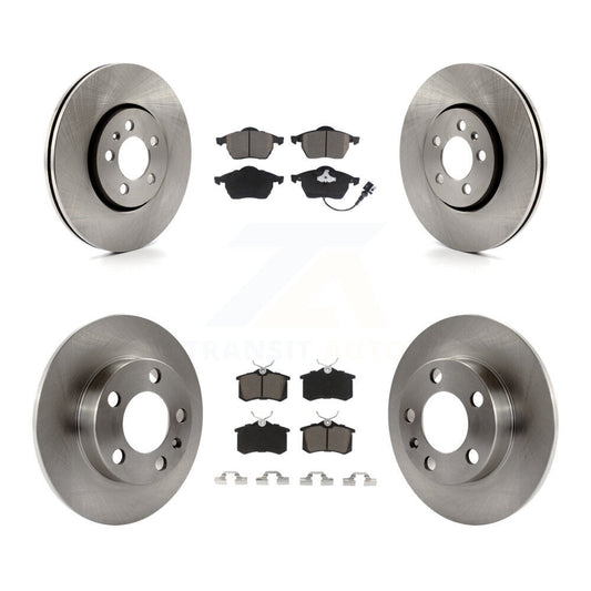 [Avant + Arrière] Kit de Disque et plaquette (céramique) de frein pour Volkswagen Beetle Jetta Golf K8C-100775