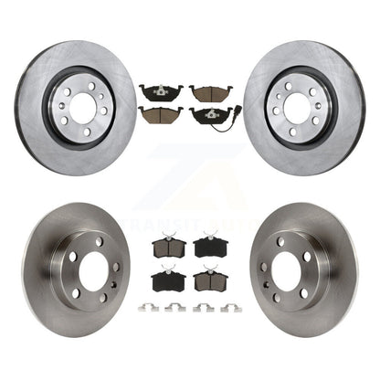 [Avant + Arrière] Kit de Disque et plaquette (céramique) de frein pour Volkswagen Beetle Jetta Golf City K8C-100776