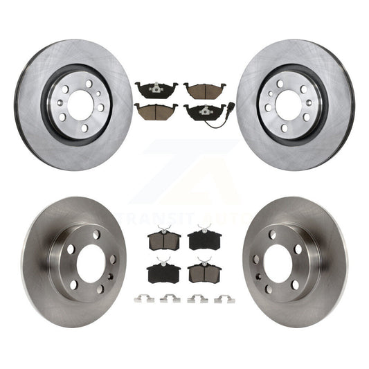 [Avant + Arrière] Kit de Disque et plaquette (céramique) de frein pour Volkswagen Beetle Jetta Golf City K8C-100776