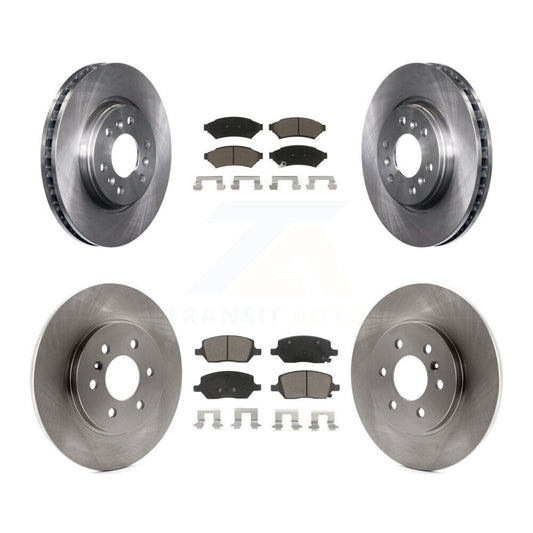 [Avant + Arrière] Kit de Disque et plaquette (céramique) de frein pour Chevrolet Uplander Pontiac Montana Buick Terraza Saturn Relay K8C-100780