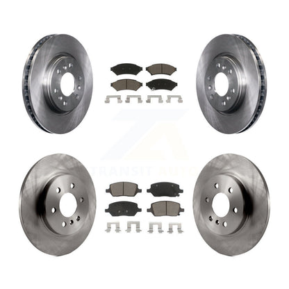 [Avant + Arrière] Kit de Disque et plaquette (céramique) de frein pour Chevrolet Uplander Buick Terraza Pontiac Montana Saturn Relay K8C-100781