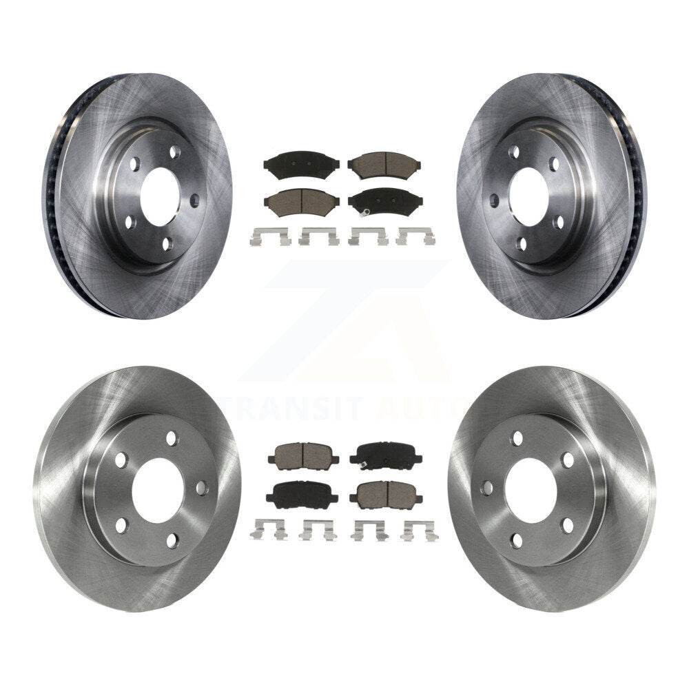 [Avant + Arrière] Kit de Disque et plaquette (céramique) de frein pour Pontiac Grand Prix Buick LaCrosse Allure K8C-100782
