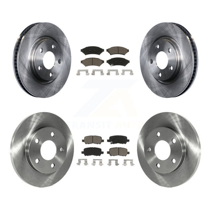 [Avant + Arrière] Kit de Disque et plaquette (céramique) de frein pour Pontiac Grand Prix Buick LaCrosse Allure K8C-100782