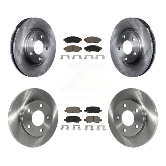 [Avant + Arrière] Kit de Disque et plaquette (céramique) de frein pour Pontiac Grand Prix Buick LaCrosse Allure K8C-100782