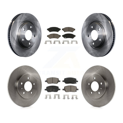 [Avant + Arrière] Kit de Disque et plaquette (céramique) de frein pour 2005 Chevrolet Uplander Pontiac Montana Buick Terraza Saturn Relay K8C-100783