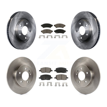 [Avant + Arrière] Kit de Disque et plaquette (céramique) de frein pour 2005 Chevrolet Uplander Buick Terraza Saturn Relay FWD K8C-100784