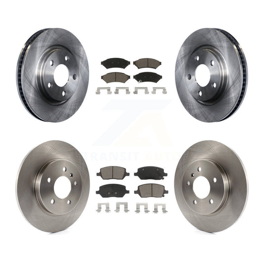 [Avant + Arrière] Kit de Disque et plaquette (céramique) de frein pour 2005 Chevrolet Uplander Buick Terraza Saturn Relay FWD K8C-100784
