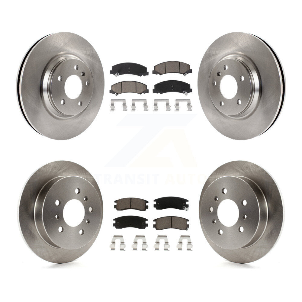 [Avant + Arrière] Kit de Disque et plaquette (céramique) de frein pour Buick LaCrosse Allure K8C-100785