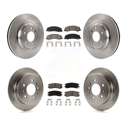 [Avant + Arrière] Kit de Disque et plaquette (céramique) de frein pour Buick LaCrosse Allure K8C-100785