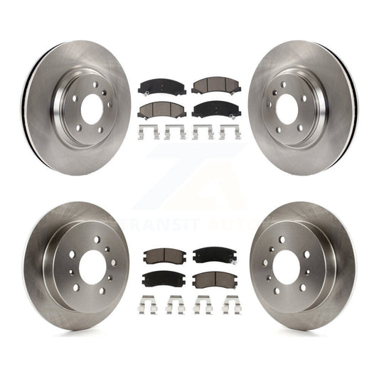 [Avant + Arrière] Kit de Disque et plaquette (céramique) de frein pour Buick LaCrosse Allure K8C-100785