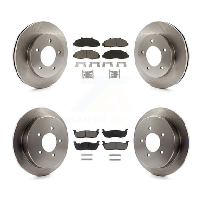 [Avant + Arrière] Kit de Disque et plaquette (céramique) de frein pour Ford F-150 4WD K8C-100791