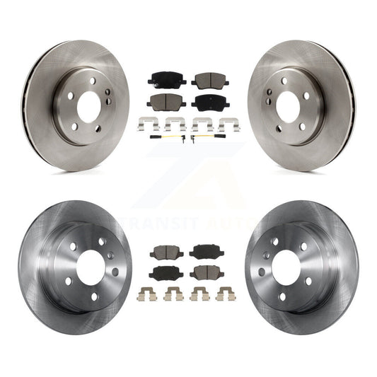 [Avant + Arrière] Kit de Disque et plaquette (céramique) de frein pour 2006-2011 Mercedes-Benz B200 K8C-100795