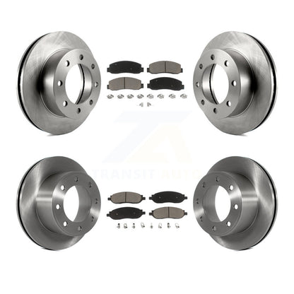 [Avant + Arrière] Kit de Disque et plaquette (céramique) de frein pour Ford F-250 Super Duty F-350 K8C-100804