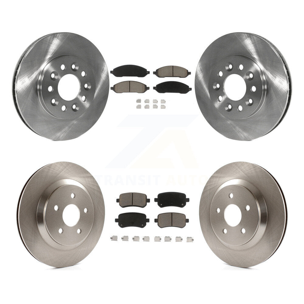 [Avant + Arrière] Kit de Disque et plaquette (céramique) de frein pour 2004-2007 Ford Freestar Mercury Monterey K8C-100808