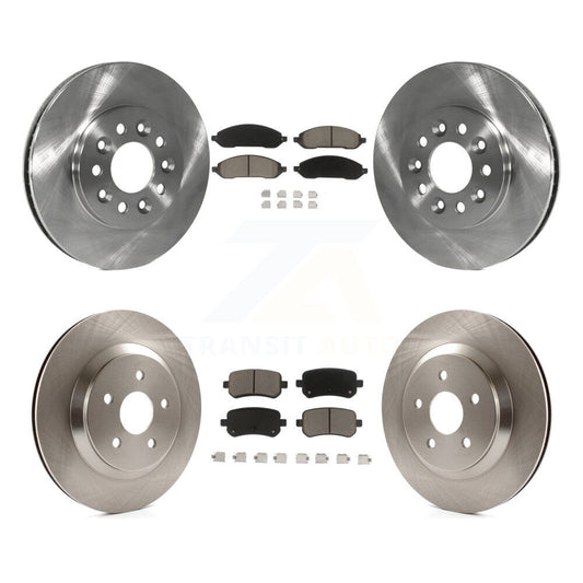 [Avant + Arrière] Kit de Disque et plaquette (céramique) de frein pour 2004-2007 Ford Freestar Mercury Monterey K8C-100808